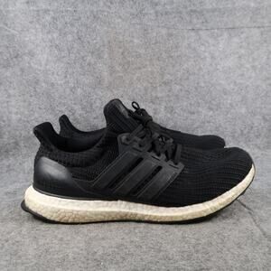 Adidas Shoes Mens 9.5 Ultra Boost Sneaker Running Trainer Primeknit Black Casual